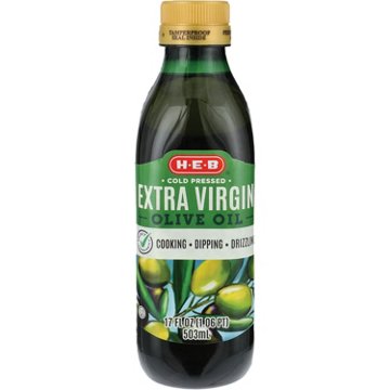 H-E-B Extra Virgin Olive Oil, 17 oz