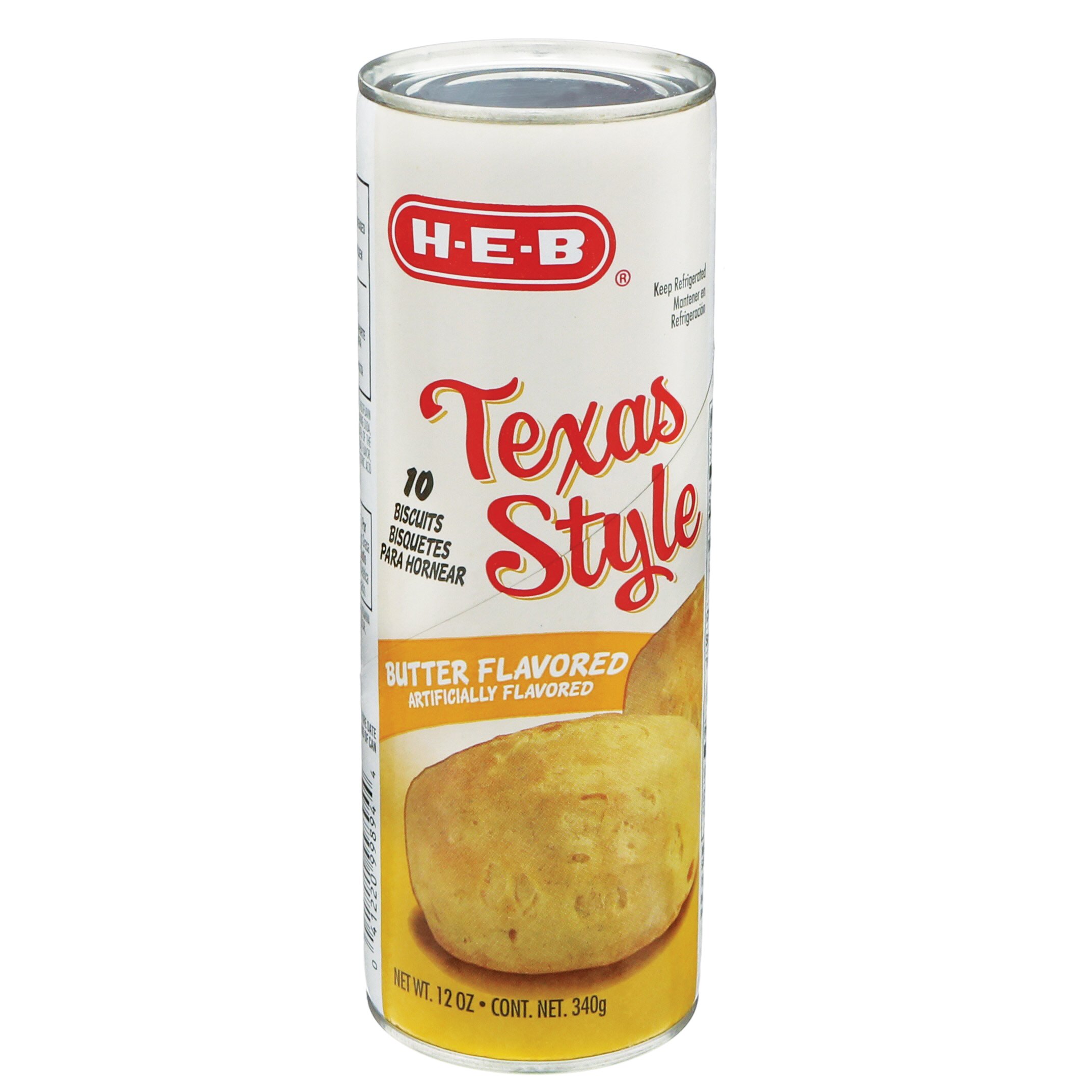 H-E-B Texas Style Butter Biscuits - Shop Biscuit & Cookie Dough At H-E-B