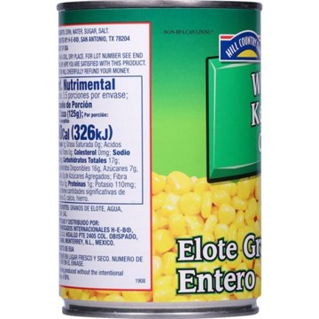 Hill Country Fare Whole Kernel Corn, 15.25 oz