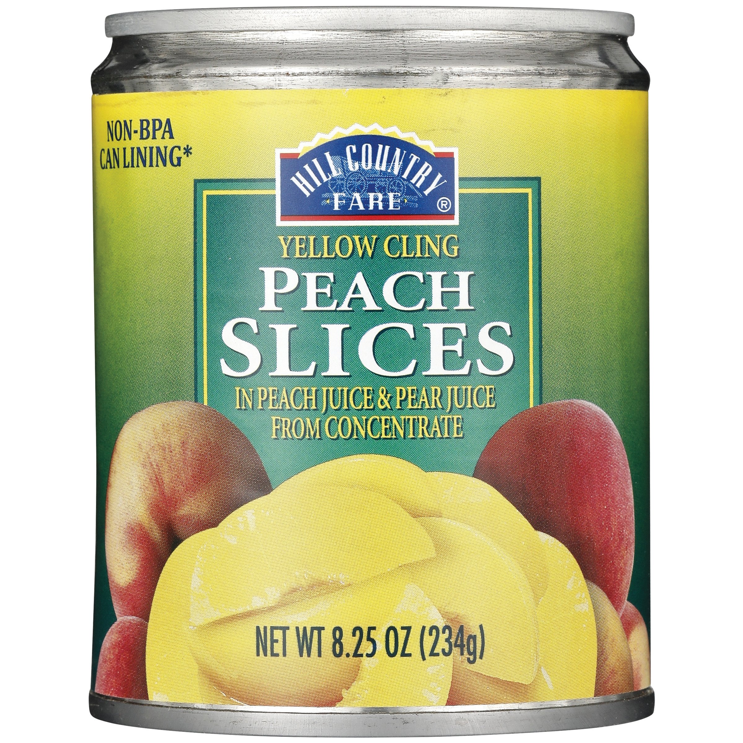 Hill Country Fare Sliced Yellow Cling Peaches - Shop Peaches