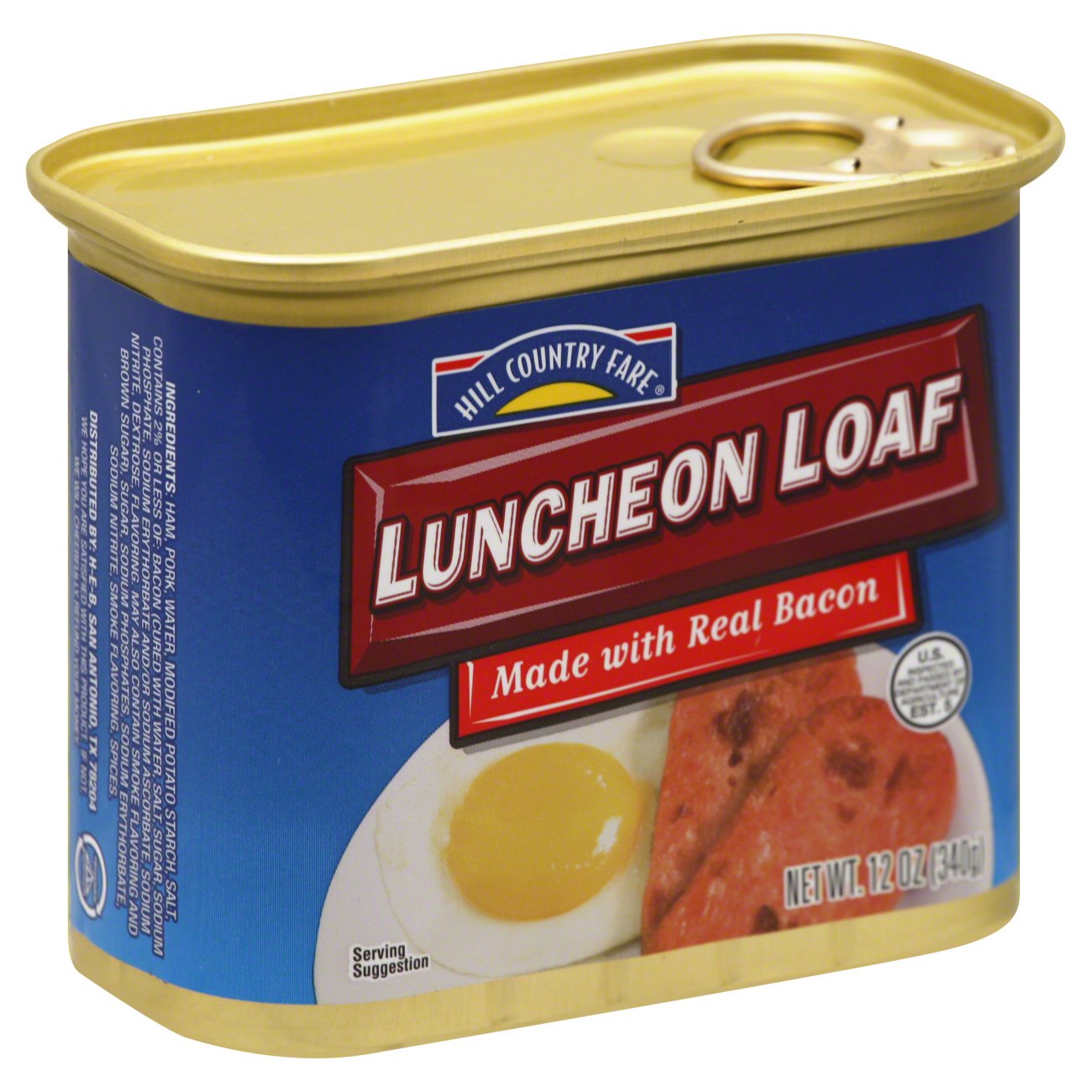 Hill Country Fare Bacon Luncheon Loaf - Shop Meat At H-E-B