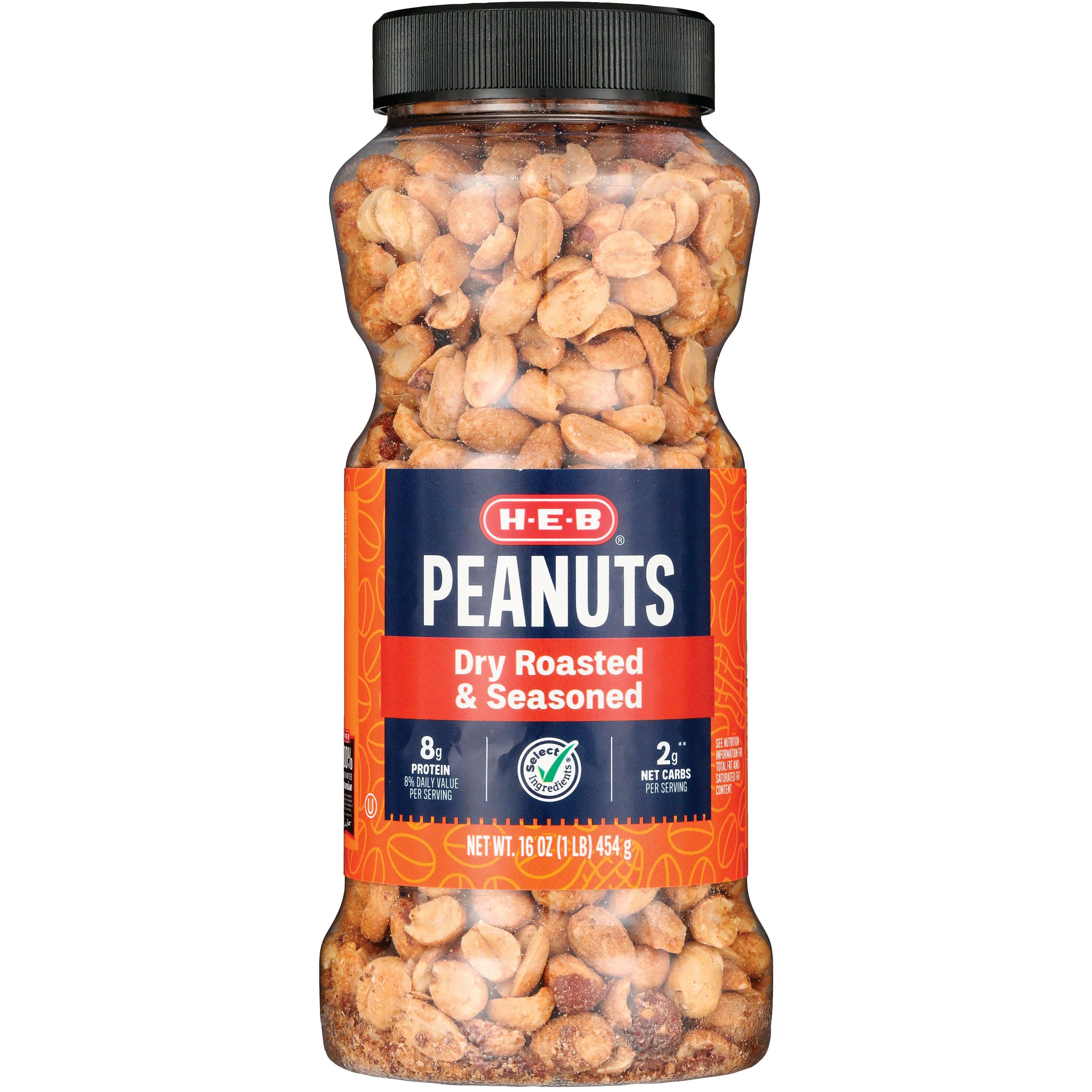 Honey Roasted Peanuts, 16 oz (454 g)