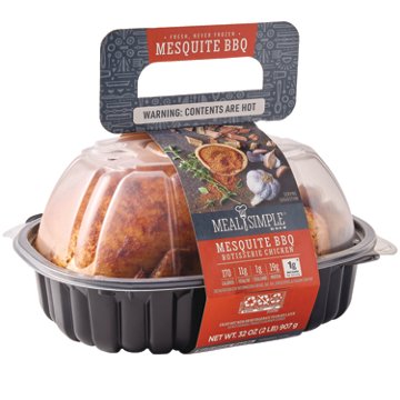 Meal Simple by H-E-B Rotisserie Chicken - Mesquite BBQ