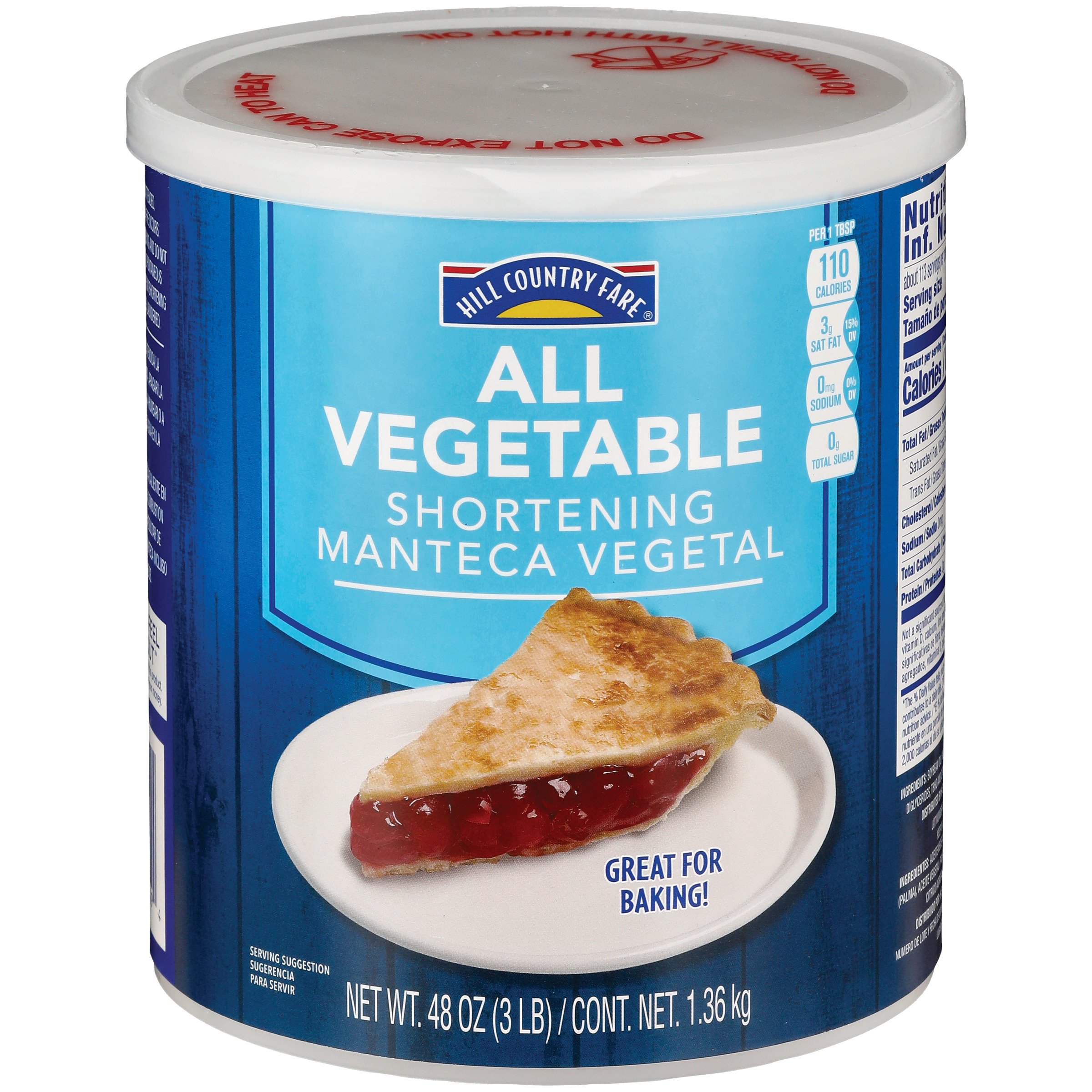 Hill Country Fare AllVegetable Shortening Shop Butter & Margarine at HEB