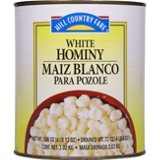 Hill Country Fare White Hominy, 108 oz