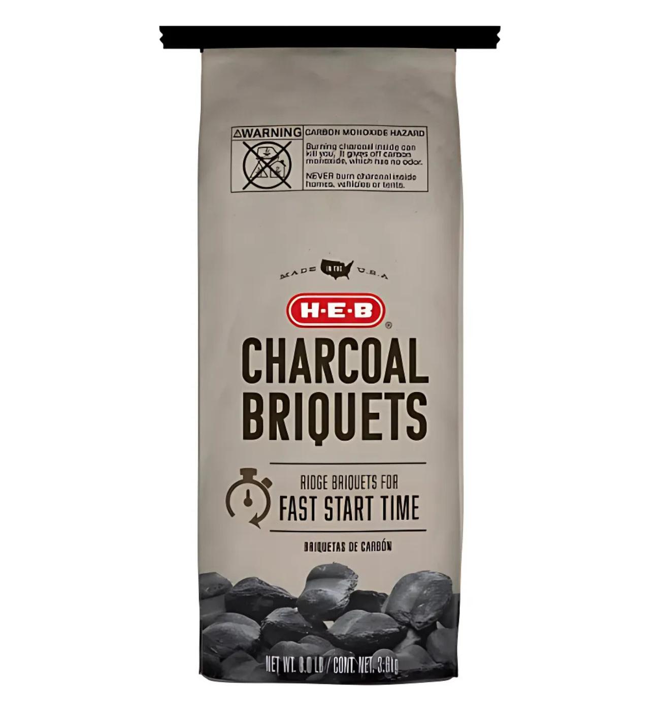 H-E-B Charcoal Briquets; image 1 of 4
