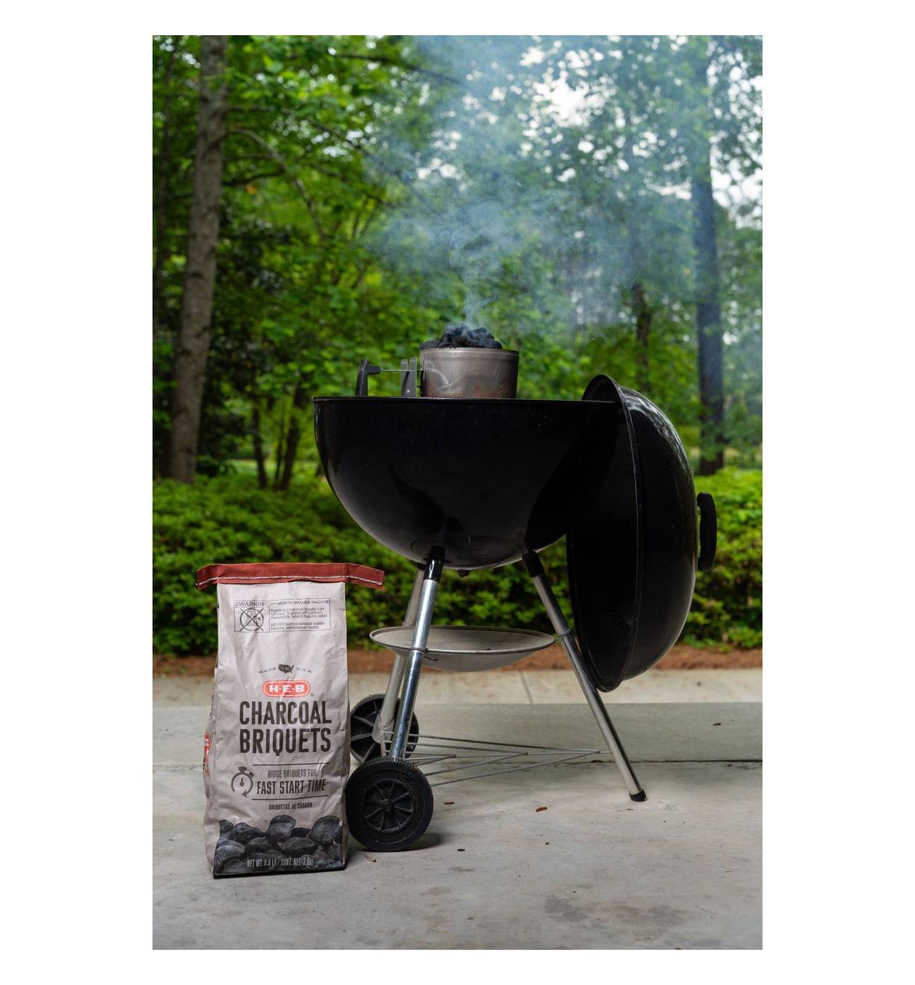 H-E-B Charcoal Briquets; image 4 of 4