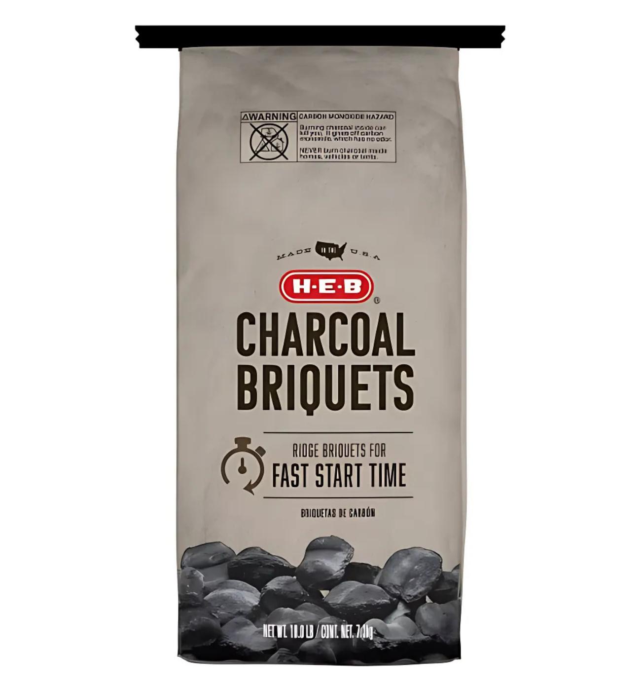H-E-B Charcoal Briquets; image 1 of 4