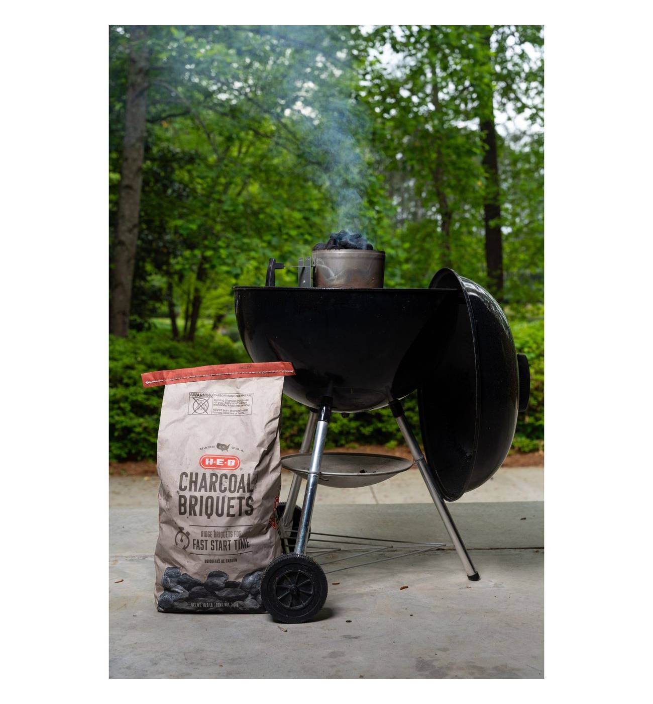 H-E-B Charcoal Briquets; image 4 of 4