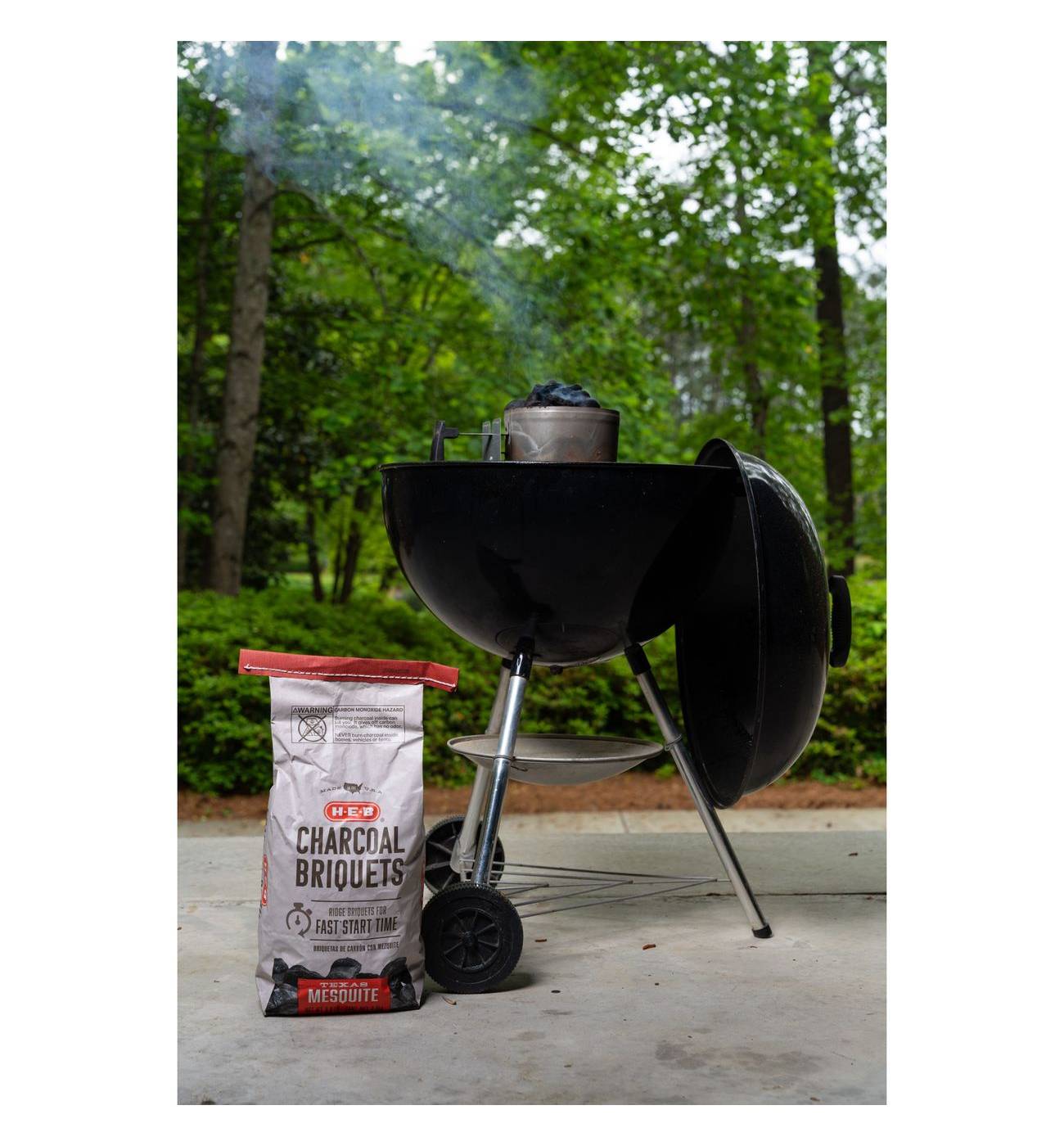 H-E-B Texas Mesquite Charcoal Briquets; image 4 of 5