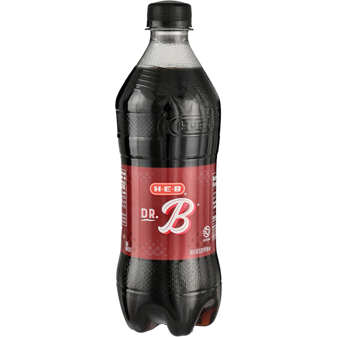 H-E-B Dr. B Soda; image 2 of 2