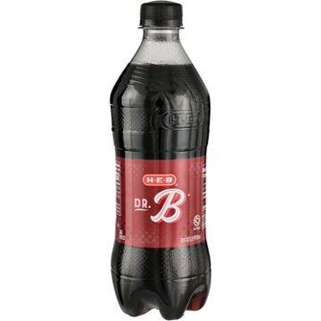 H-E-B Dr. B Soda, 20 oz