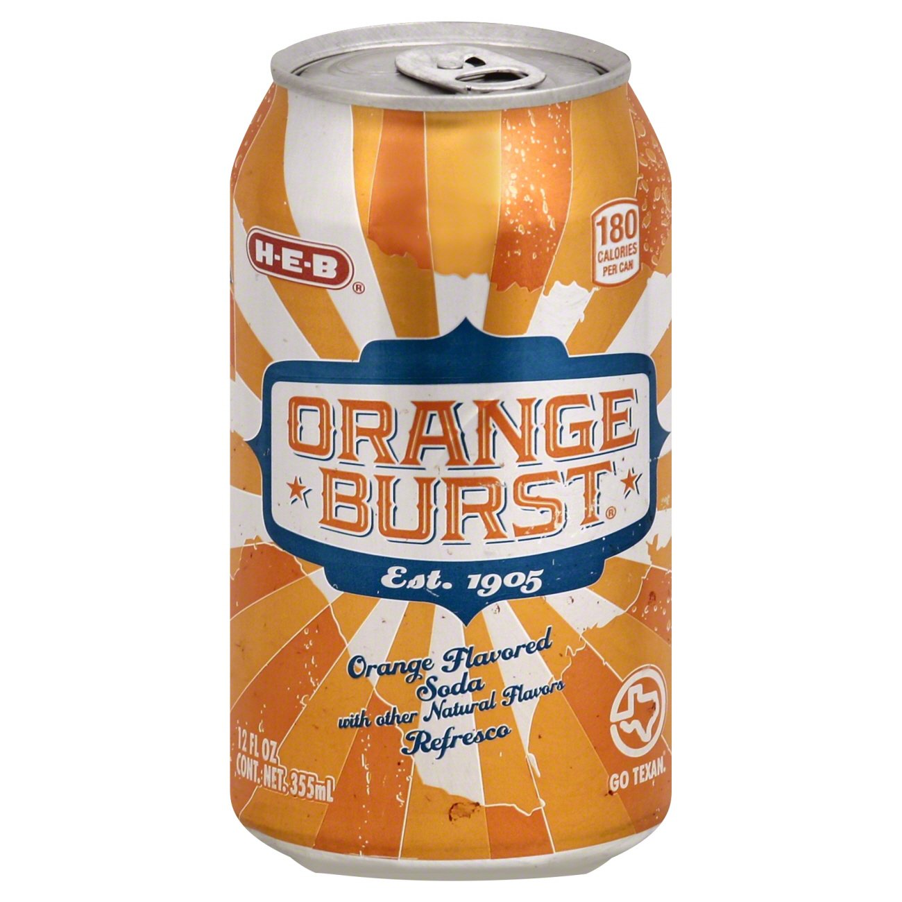 HEB Orange Burst Soda Shop Soda at HEB