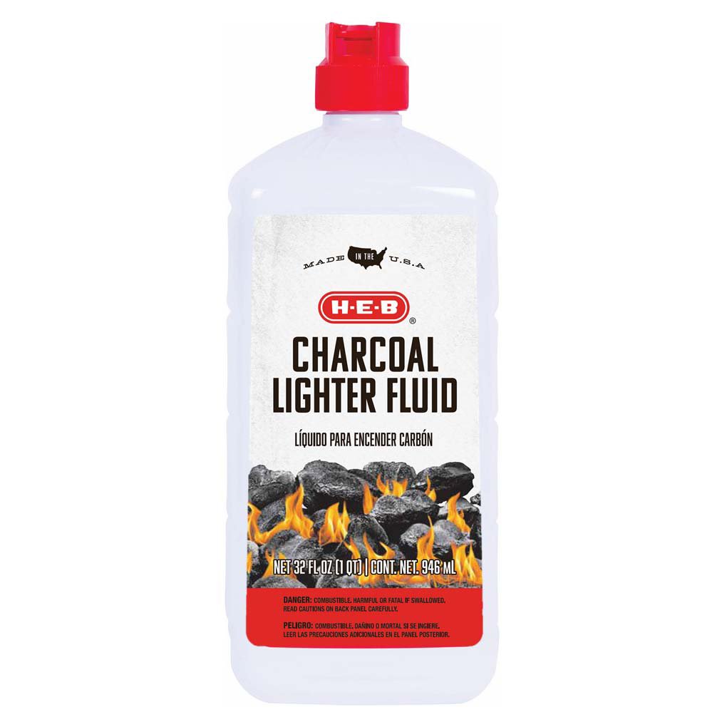 HEB Odorless Charcoal Lighter Fluid Shop Lighters & firestarters at