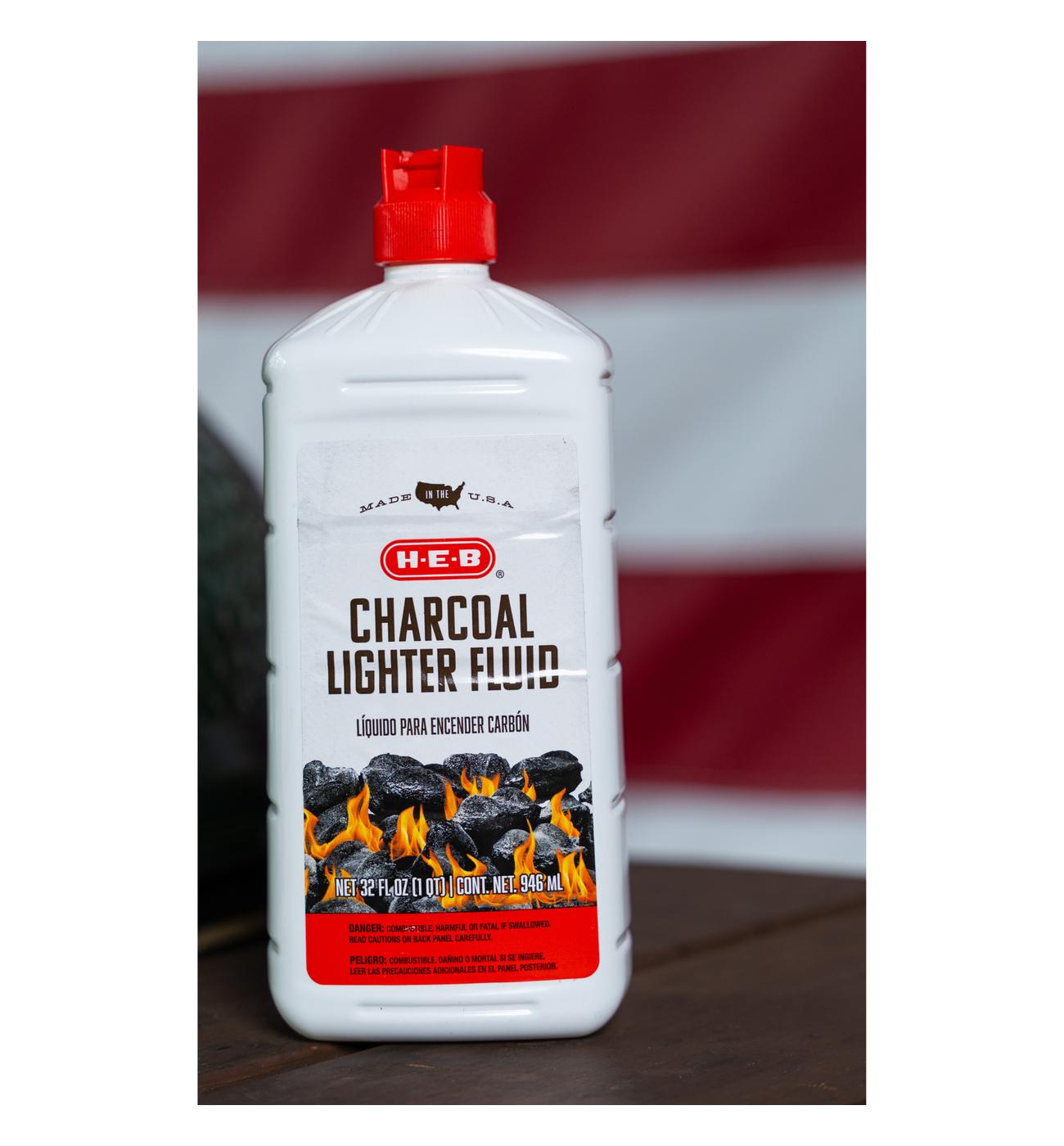 H-E-B Odorless Charcoal Lighter Fluid; image 4 of 4