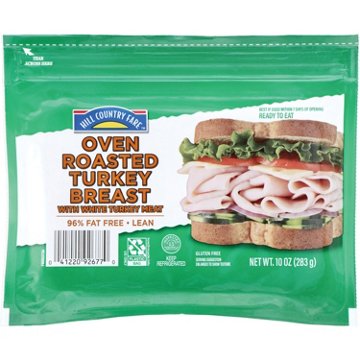 Hill Country Fare Turkey Breast Lunch Meat, 10 oz