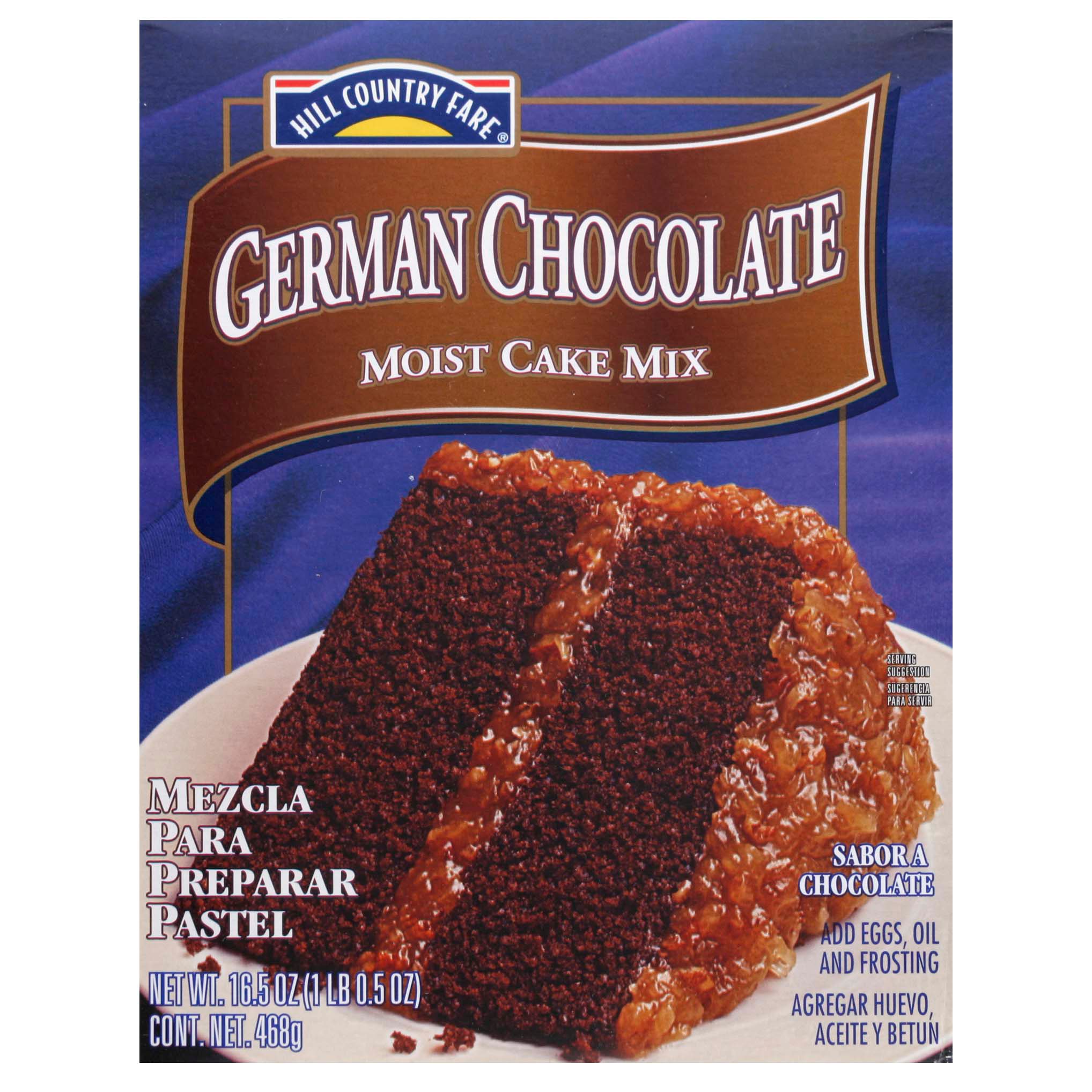 Hill Country Fare German Chocolate Moist Cake Mix Shop Baking Mixes At H E B