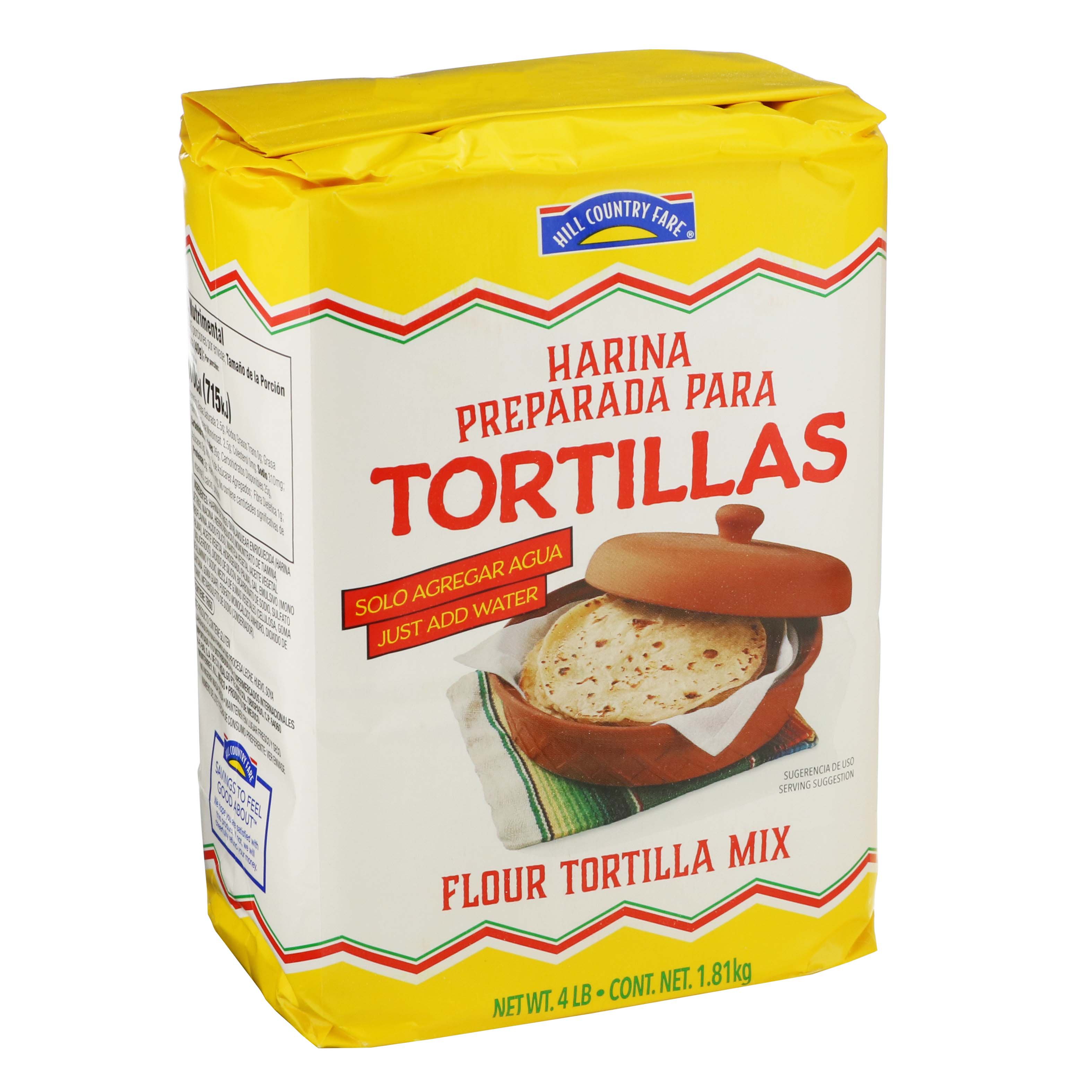 Hill Country Fare Flour Tortilla Mix - Shop Flour At H-E-B