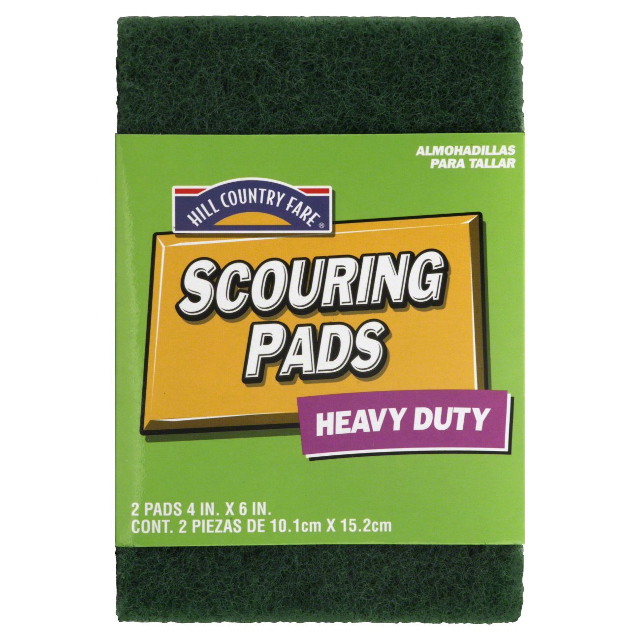 Hill Country Fare Heavy Duty Scouring Pads Shop Sponges Scrubbers