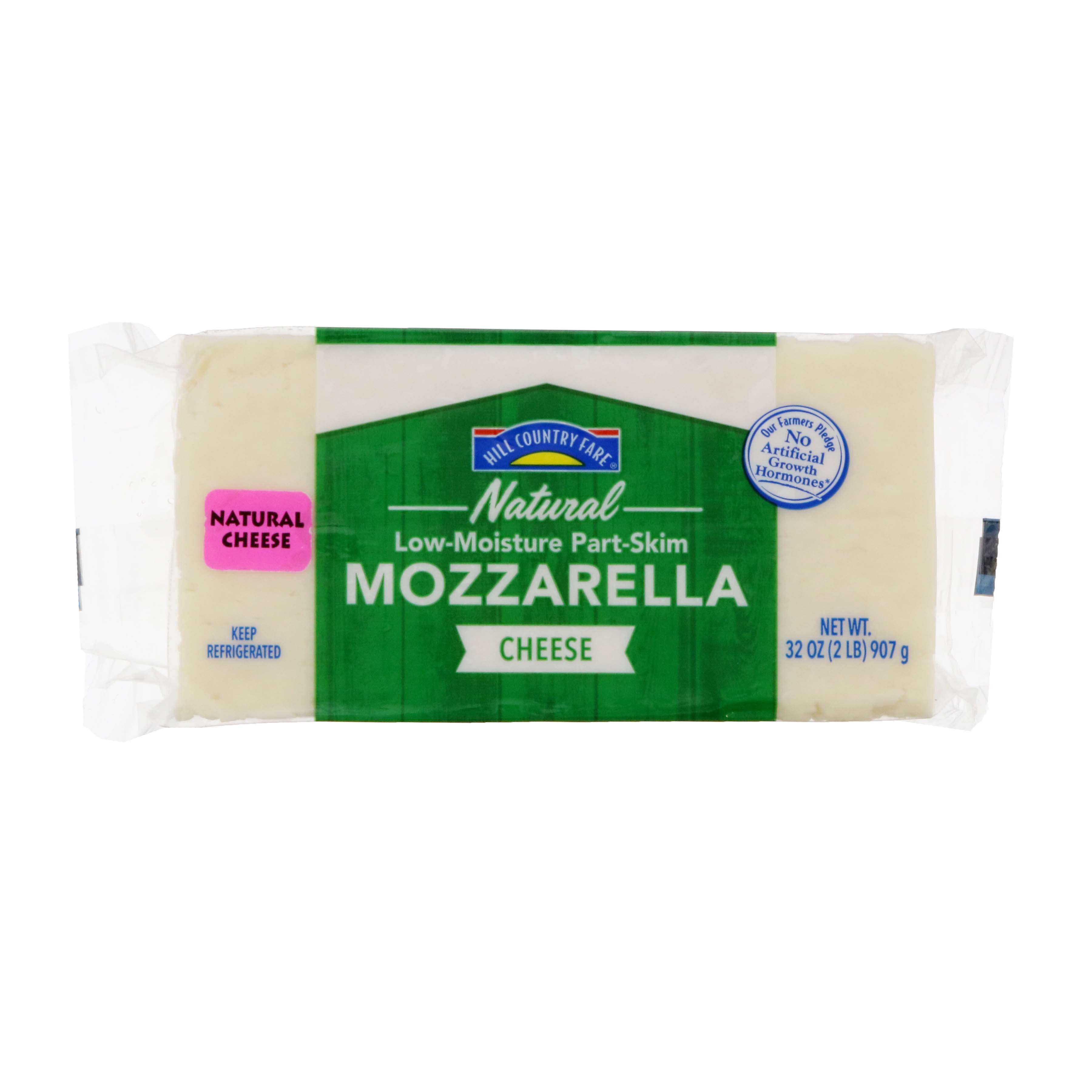 Hill Country Fare Low Moisture Part-Skim Mozzarella Cheese - Shop ...