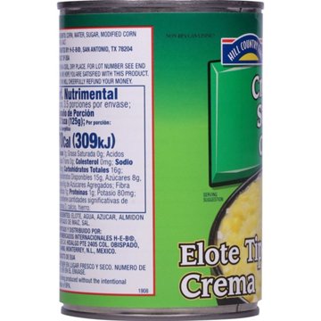 Hill Country Fare Cream Style Corn, 14.75 oz