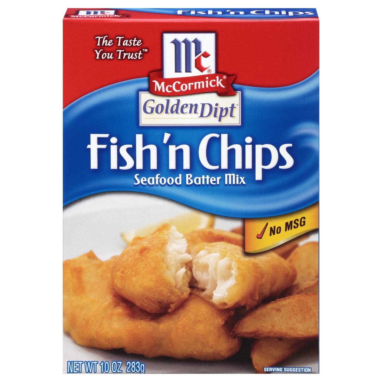 McCormick Golden Dipt Fish 'n Chips Batter Mix - Shop Breading & Crumbs