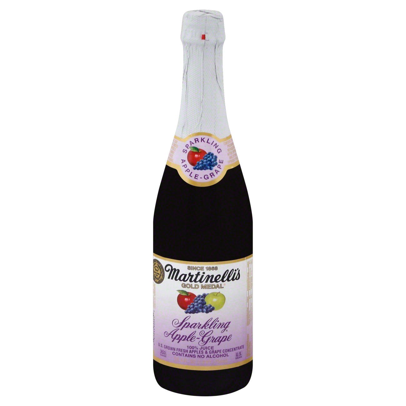 Martinelli's Gold Medal Sparkling AppleGrape 100 Juice Shop Juice