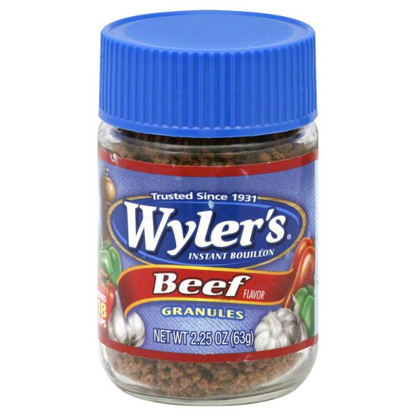 Wyler's Instant Bouillon Beef Flavor Granules Shop Broth & bouillon