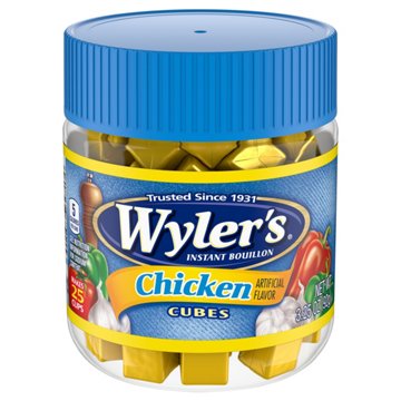 Wyler's Instant Bouillon Chicken Flavor Cubes, 3.25 oz