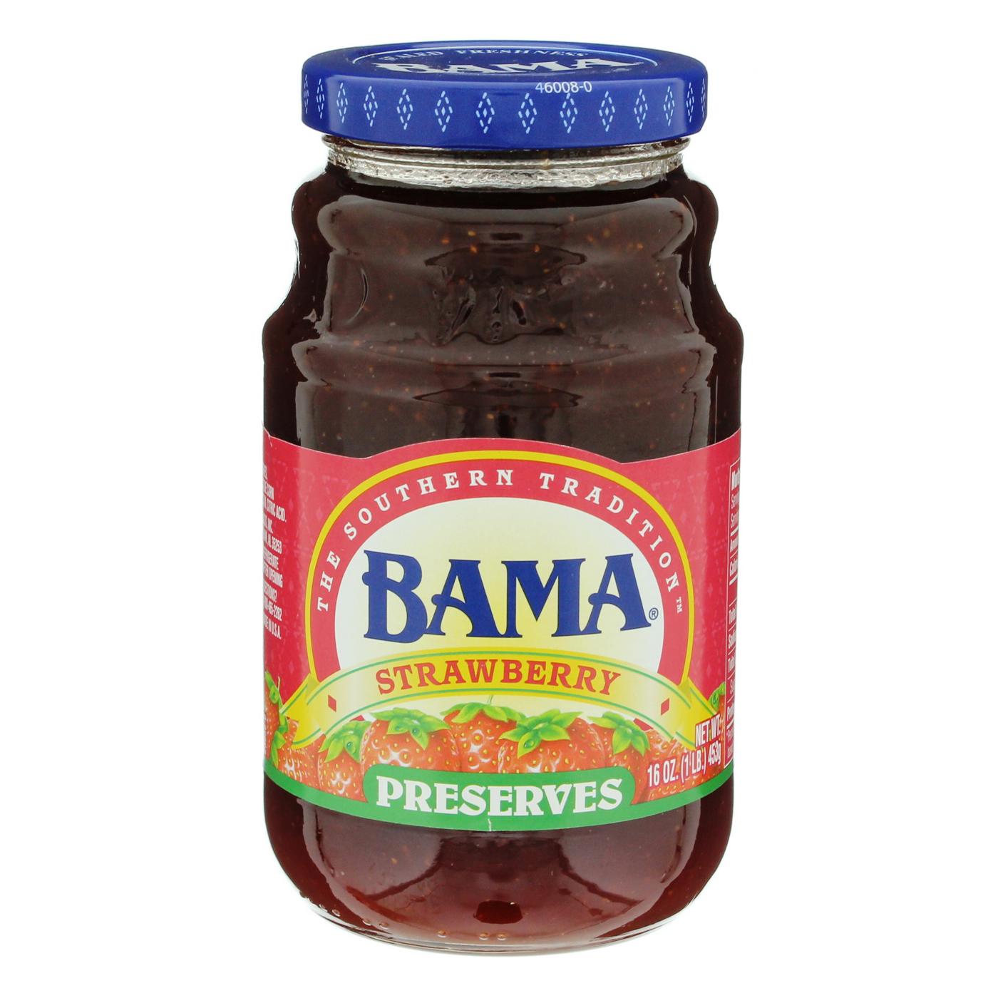 Bama Strawberry Preserves; image 1 of 2