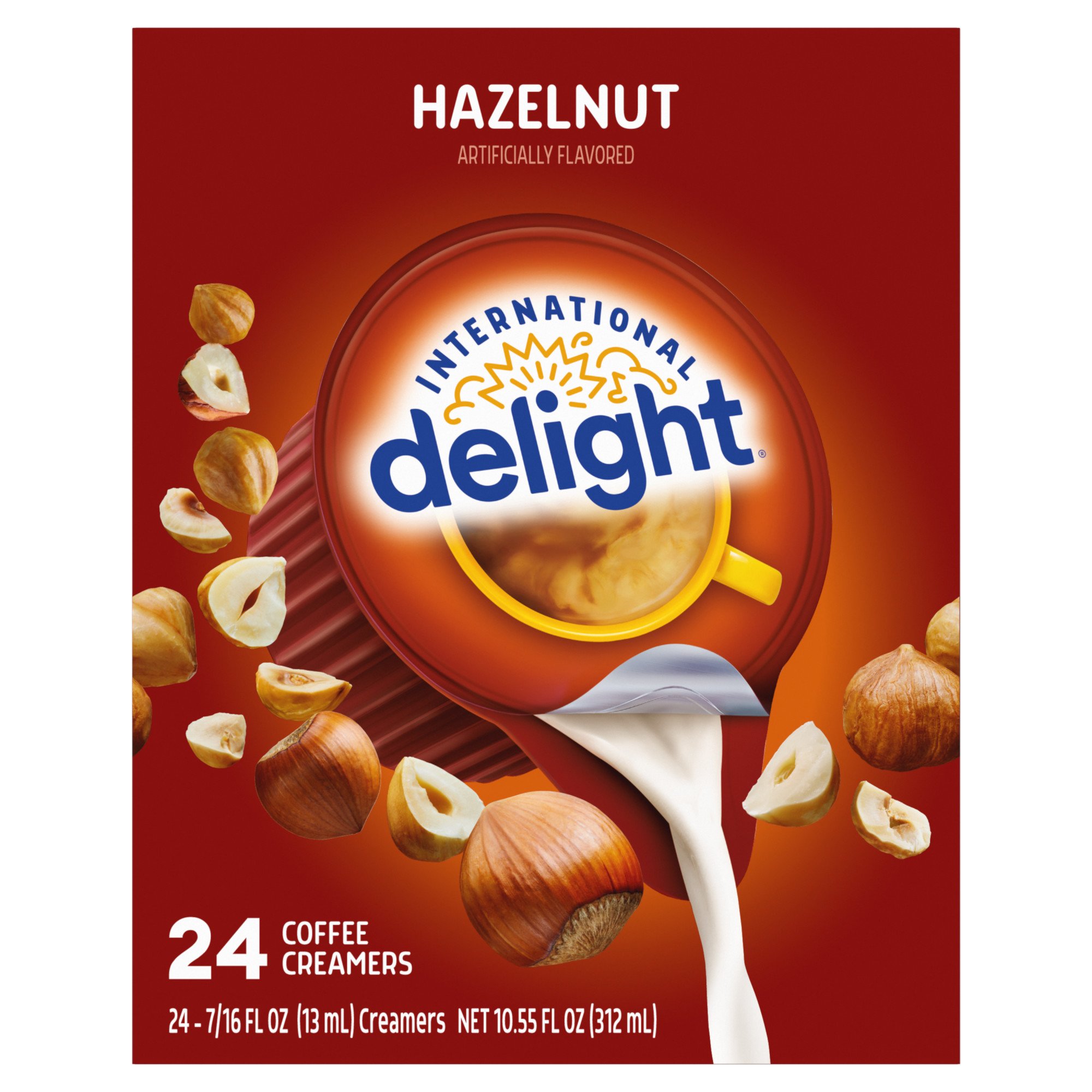 International Delight Hazelnut Coffee Creamer Singles - Shop Coffee Creamer  at H-E-B