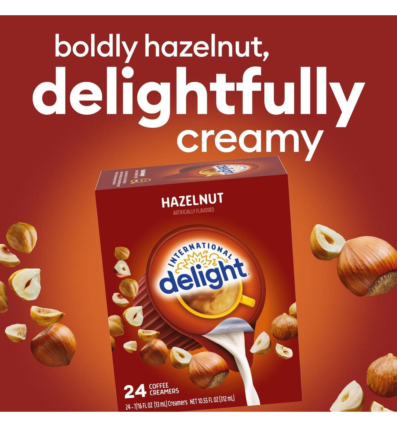 International Delight Hazelnut Coffee Creamer Singles; image 9 of 10