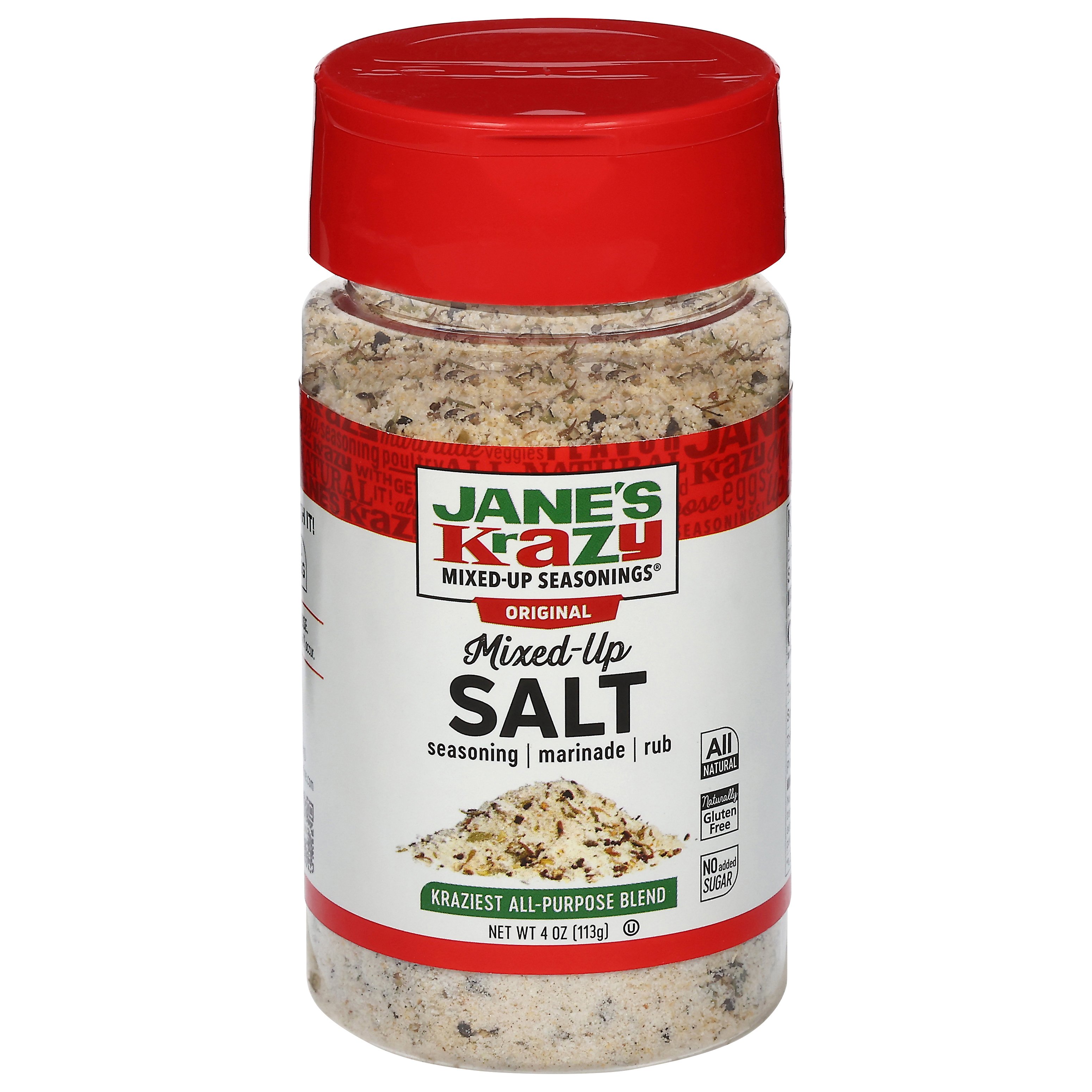 Janes Krazy Original Mixed-Up Salt Marinade & Seasoning - Shop Spice 