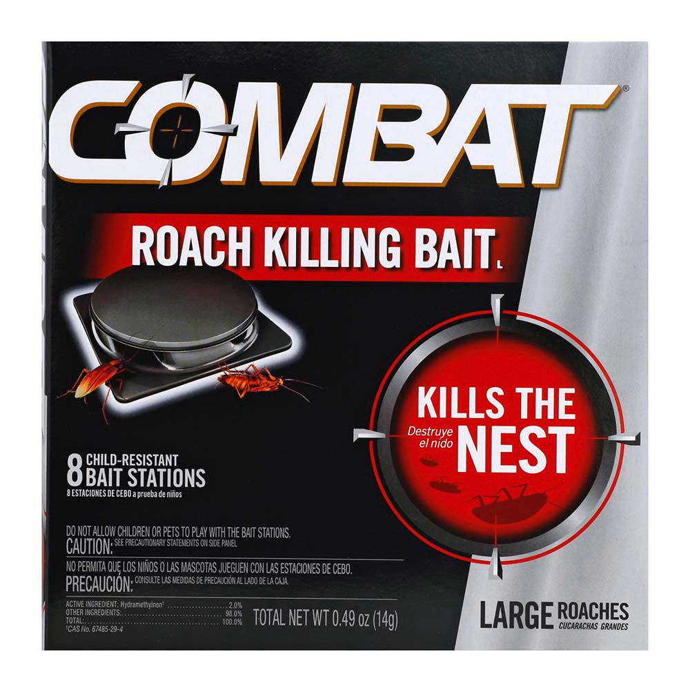 Combat Roach Killing Bait Large Roaches Shop Insect Killers at HEB