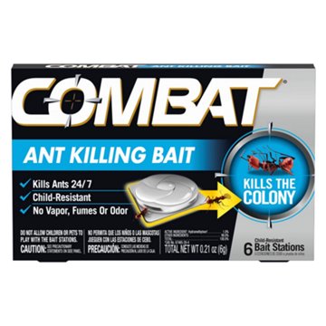 Combat Ant Killing Bait, 6 ct