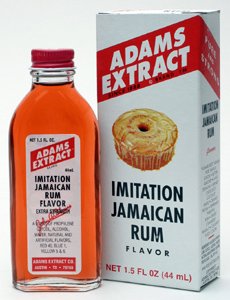Adams Imitation Jamaican Rum Flavor Extract Shop Baking Ingredients