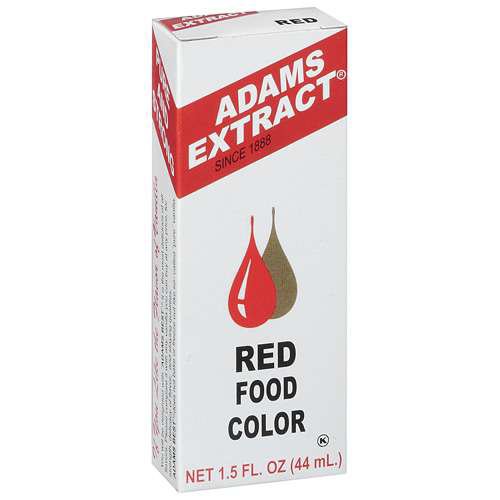 Adams Red Food Color Extract - Shop Food color at H-E-B