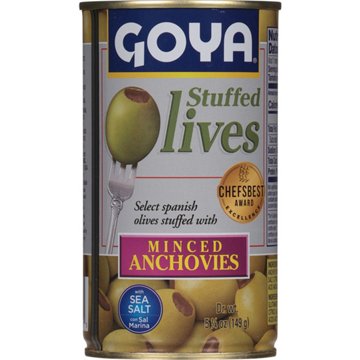 Goya Minced Anchovies Stuffed Olives