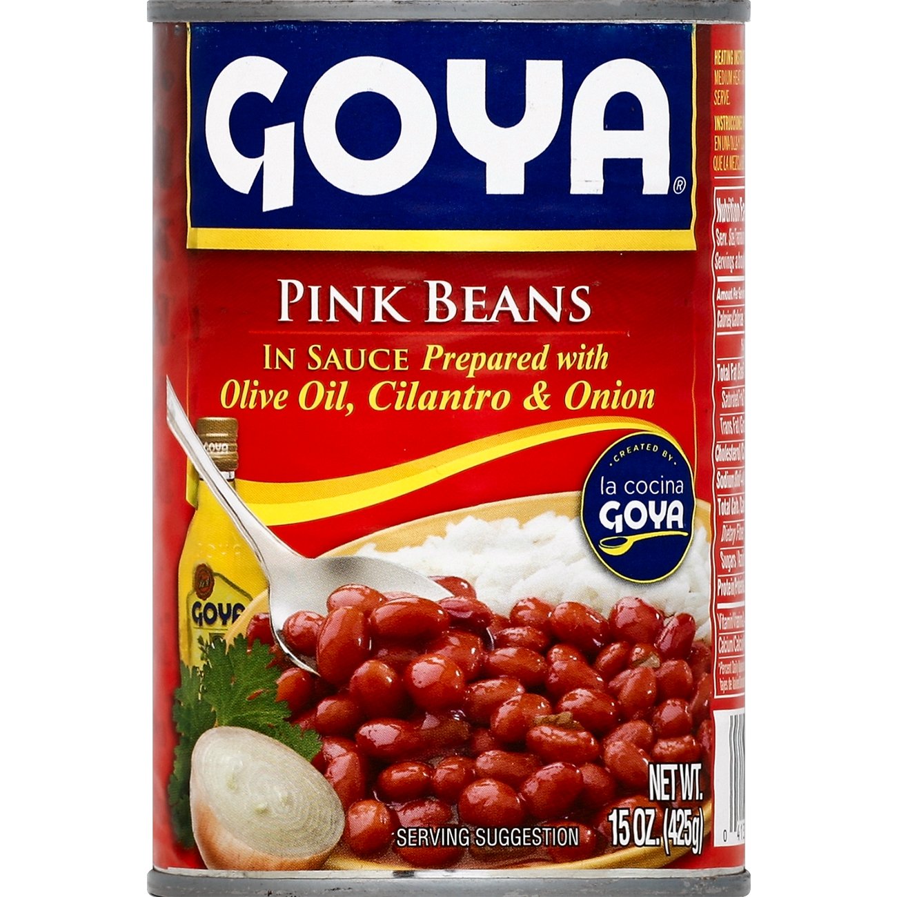 Goya Spanish Style Pink Beans in Sauce Shop Beans & Legumes at HEB