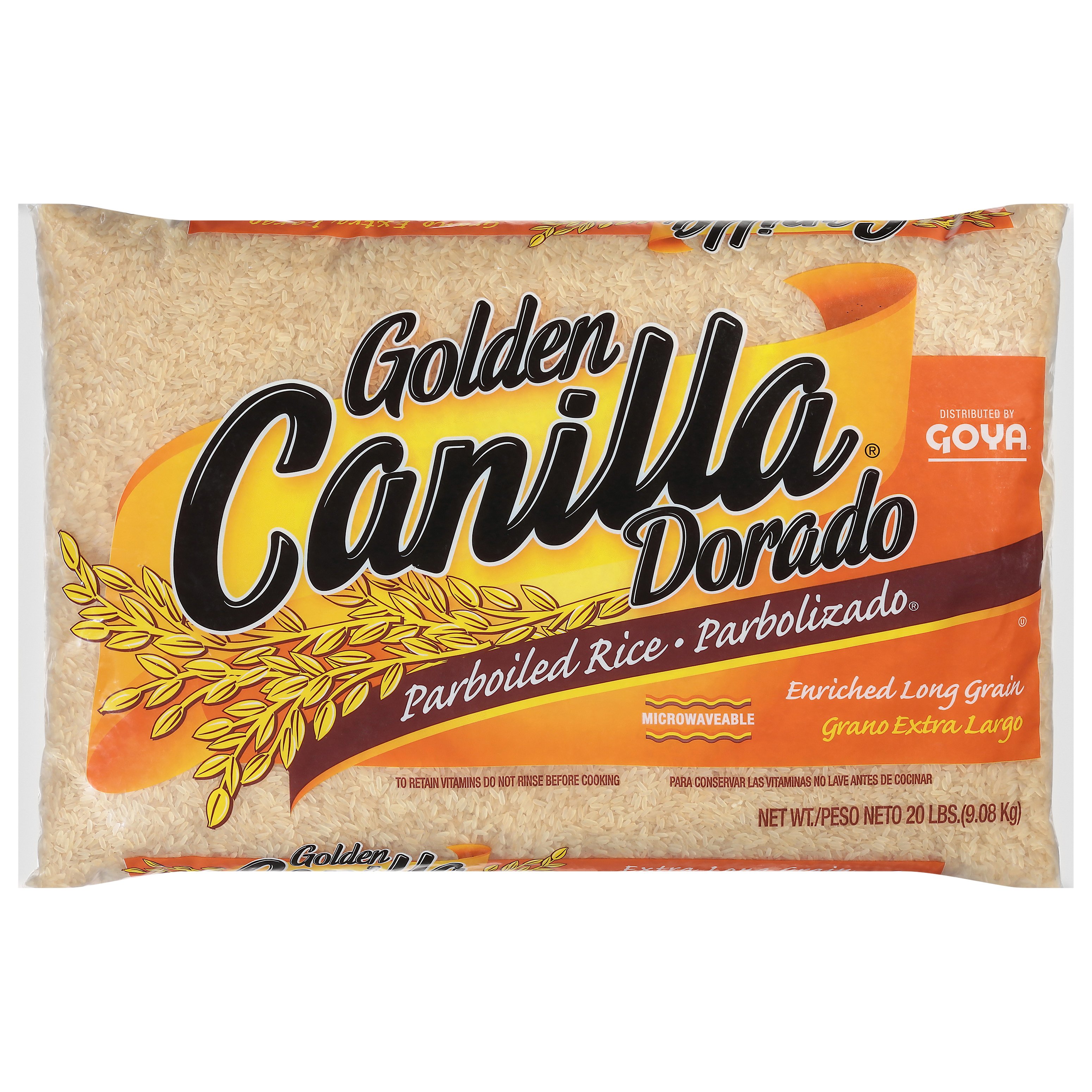 Goya Golden Canilla Parboiled Enriched Long Grain Rice Shop Rice
