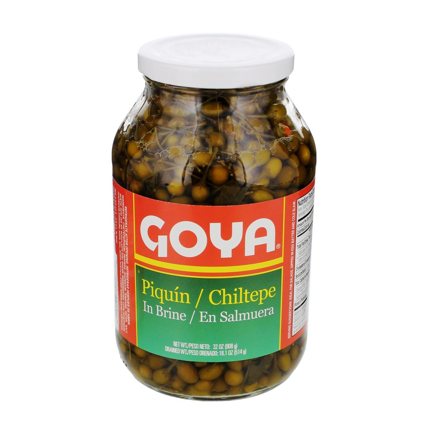 Goya Pickled Piquin Peppers; image 1 of 2