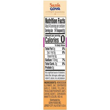 Goya Sazón Coriander & Annatto Seasoning
