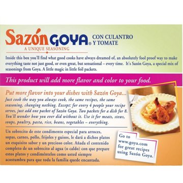Goya Sazón Coriander & Tomato Seasoning, 1.41 oz