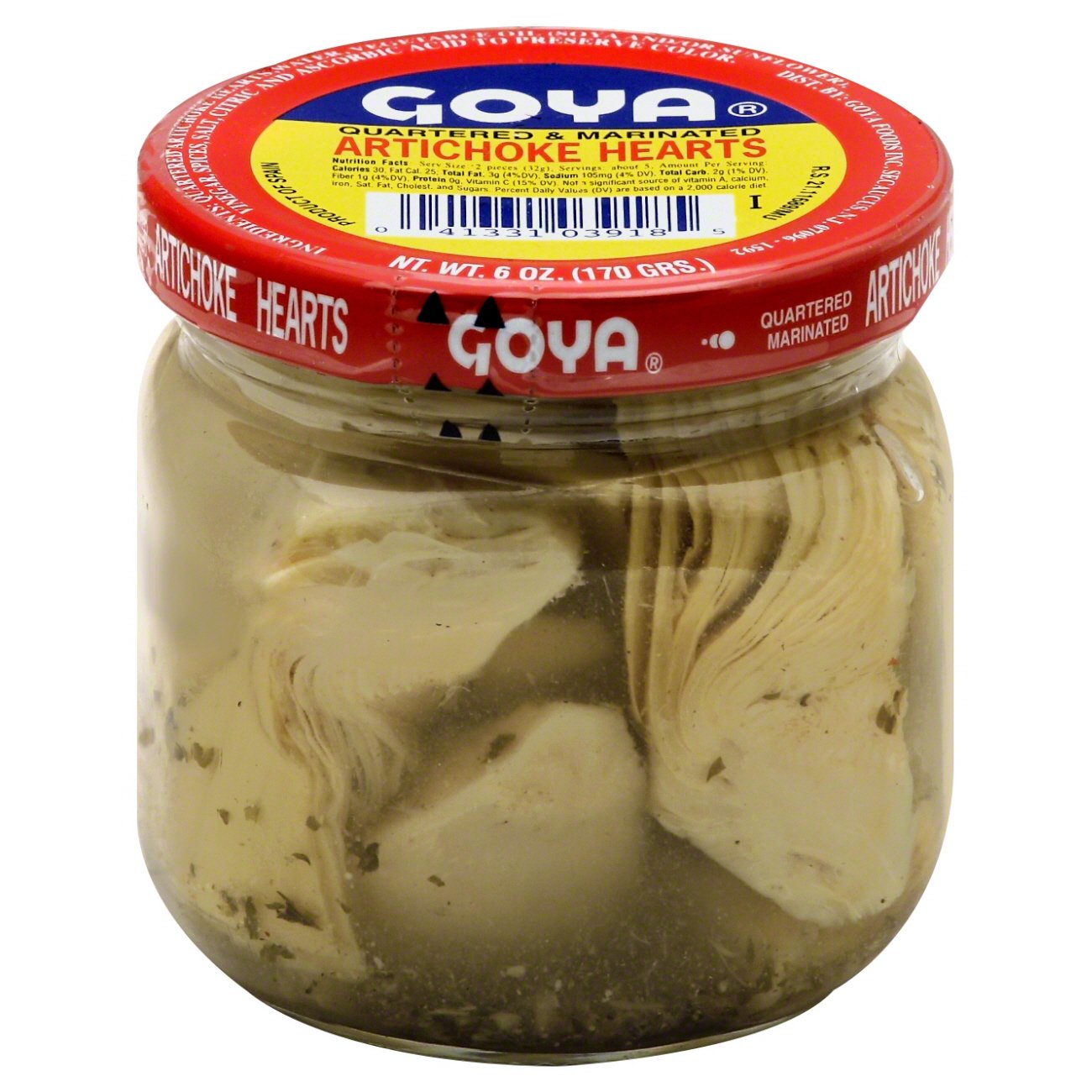 Goya Quartered & Marinated Artichoke Hearts Shop Artichokes