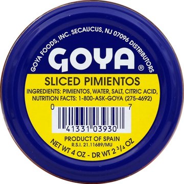 Goya Sliced Pimientos