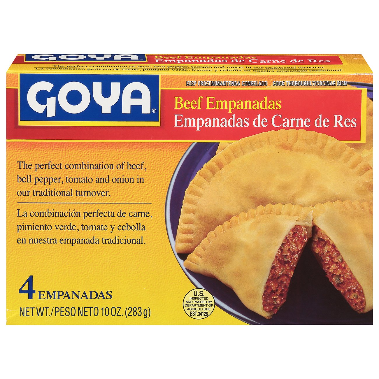 Goya Beef Empanadas, Empanadas de Carne de Res Shop Entrees & sides
