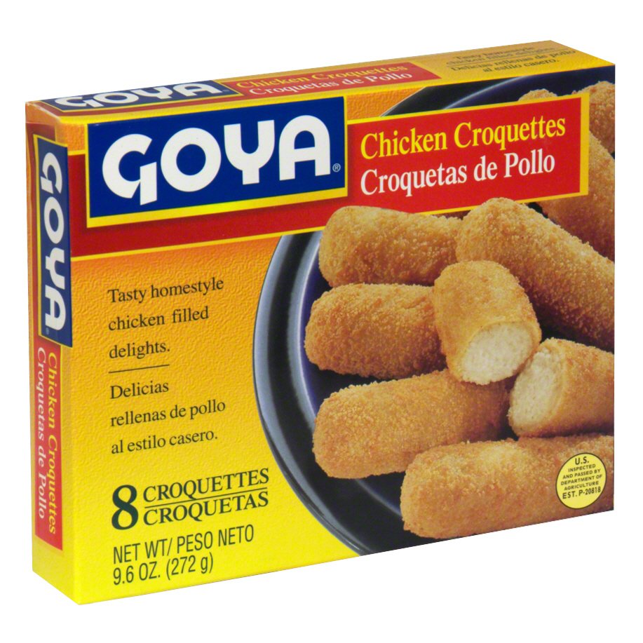 Goya Chicken Croquettes, Croquetas de Pollo Shop Chicken at HEB