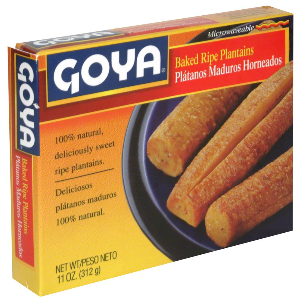 Goya Baked Ripe Plantain - Shop Bananas At H-E-B