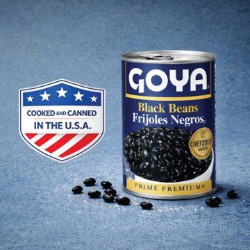 Goya Black Beans, 15.5 oz