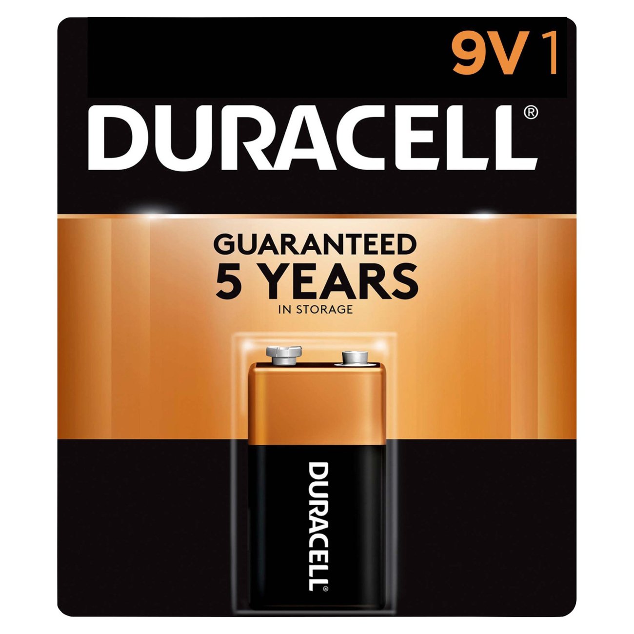 Duracell Coppertop Alkaline 9V Battery Shop Batteries at HEB